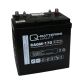 Q-Batteries 8AGM-170 Traktionsbatterie 8V 145Ah (5h)...
