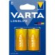 Varta Longlife Baby C Batterie 4114 LR14 (2er Blister)