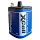XCell 4R25 6V Blockbatterie 9,5Ah Zink-Kohle (lose)
